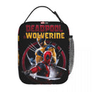 Axyaa Deadpool & Wolverine Insulated Lunch Bag - Portable Thermal Cooler