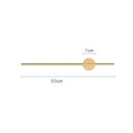 Axyaa Wooden Towel Rack - Extendable Towel Pole, Simple & Creative