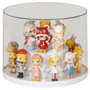 Acrylic Action Figure Display Stand for Axyaa - Transparent Storage Box