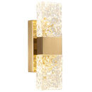 Axyaa Modern Glass Ripple Wall Lamp for Stylish Home Decor