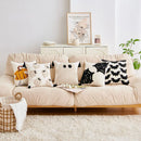 Axyaa Halloween Tuft Embroidered Pillowcase - Festive Cotton Cushion Cover