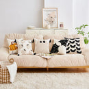 Axyaa Halloween Tuft Embroidered Pillowcase - Festive Cotton Cushion Cover