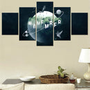 Axyaa Lifestyle November Canvas Wall Art Poster Set for Modern Home Decor
