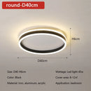 Axyaa Modern LED Ceiling Lights Dimmable Minimalist Living Room Bedroom Lamp Fixtures
