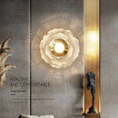 Axya Modern Flower Round Wall Lamp for Indoor Decor and Atmosphere Lighting