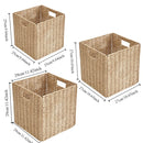 Axyaa Foldable Storage Bin Large Capacity Organizer Cube with Handle