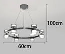 Axyaa Modern Chandelier Stair Pendant Lamp Living Room Interior Lighting