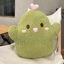 Axyaa Christmas Ghost Star Holiday Pillow - Perfect Gift for Girls