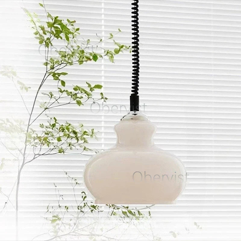 Nordic Glass Bauhaus Ceiling Chandelier by Axyaa