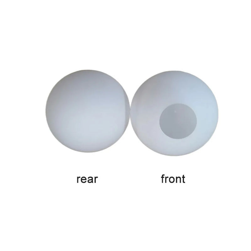Axyaa Matte White Glass Shade Replacement for DIY Lamp Accessory
