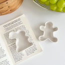 Axyaa Holiday Tableware Set: Catering Tray, Ceramic Candy Box, Mini Rabbit Plate, Biscuit Man Bowl