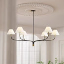 Axyaa Branch Fabric Chandelier: Minimalist Bedroom & Dining Room Lighting