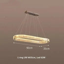 Axyaa Nordic Crystal Chandelier: Luxury Gold/Chromium Suspension Lamp