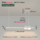 Axyaa Modern Nordic LED Chandelier for Dining Room and Office