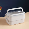 Axyaa Wheat Straw Microwave Lunch Box for Kids - Portable Bento Container