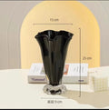 Cabbage Shape Vase for Roses and Lilies - Axyaa Home Decor Ornament