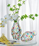 Axyaa Nordic Glass Ornament: Stylish Homestay Restaurant Vase Ornament for Elegant Living Space