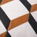 Axyaa Geometric Gray Cushion Cover 45x45cm Decorative Sofa Pillow Cotton Pillowcase