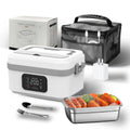 Axyaa 8000mAh Smart Heat Preservation Electric Lunch Box for Travel & Office