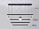 Axyaa Modern Dining Room Pendant Lights LED Chandelier Ceiling Lamp Hanging Light