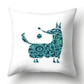 Axyaa Geometric Animal Series Pillowcase: Stylish Sofa Chair Seat Cover for Home Decor