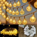Axyaa Battery Power LED Ball Garland Lights: Perfect for Bedroom, Wedding, Camping Decor