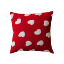 Axyaa Floral Soft Black Grey Beige Pillow Cover 45x45cm for Home Decoration