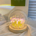 Axyaa Tulip Flower LED Night Light: Handmade Bedroom Decor & Birthday Gift