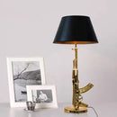 Axyaa Nordic LED Resin Desk Lamp - Modern Vintage Design for Living Room