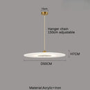 Axyaa Acrylic LED Pendant Light for Home Decor