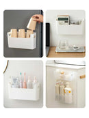 Axyaa Kitchen Wall-Mounted Storage Box - Multifunctional Plastic Organizer
