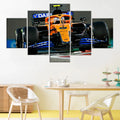 Axyaa F1 Car Poster Canvas Art Print Set for Modern Home Decor
