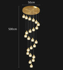 Axyaa Modern LED Ceiling Chandelier for Bedroom and Dining Room
