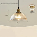 Axyaa Retro Glass Chandelier for Dining Desk, Bar, and Shop Décor