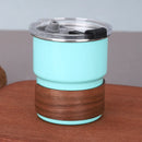 Axyaa Stainless Steel 300ml Beer Mug - Free Customized Logo - Outdoor Camping & Coffee