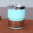 Stainless Steel Beer Mug 300ml by Axyaa - Customizable Logo - Outdoor Camping & Coffee Mug