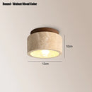 Axyaa Travertine Ceiling Lamp for Hallway & Aisel Stone Decor, Indoor/Outdoor Lighting Fixtures