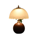 Axyaa Cream Wind Table Lamp | High-end Light Luxury for Home Décor