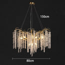 Axyaa Modern LED Pendant Light Chandeliers for Living and Dining Room