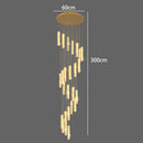 Axyaa Nordic Stair Chandelier Living Dining Pendant Ceiling Lights Indoor Lighting