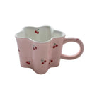 Axyaa Plum Blossom Ceramic Cup, 320ml