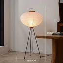 Noguchi Isamu Style Rice Paper Floor Lamp for Chic Home Decor by Axyaa