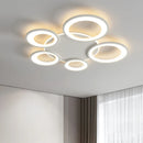 Axyaa Ring Ceiling Light: LED Indoor Lighting for Living Room, Bedroom, Dining Room