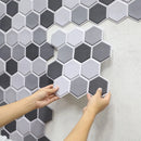 Axyaa Thicker Marble Peel and Stick Backsplash Tiles 12"x12" Self Adhesive for Anyroom