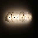 Axyaa Marble Wall Lamp LED Sconce Copper Accent Art Deco Light