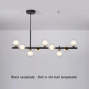 Axyaa LED Ceiling Chandelier: Modern Kitchen Island Pendant Lamp for Home Decor