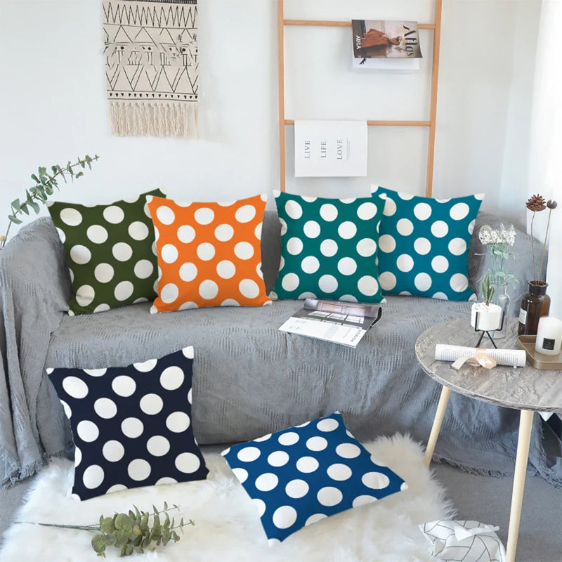Axyaa Christmas Cushions 45x45 for Living Room Sofa Decor Modern Home Decoration