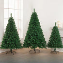 Axyaa 1.5/1.8m Green Artificial Christmas Tree Ornaments 2026 Xmas Party Decor