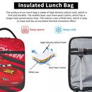 Axyaa Lightning Mcqueen Car Sally Lunch Bag - Portable Thermal Cooler Lunch Box