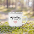 Axyaa Unbreakable Porcelain Mugs 2 Colors Camping Breakfast Coffee Cup